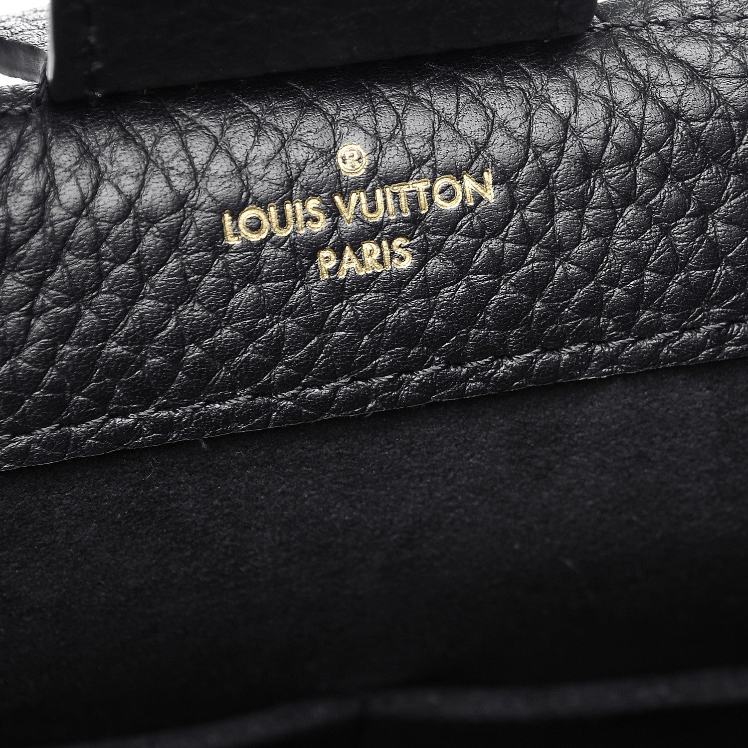 Louis Vuitton Damier Ebene Cuir Taurillon Brittany Black 7 of 9
