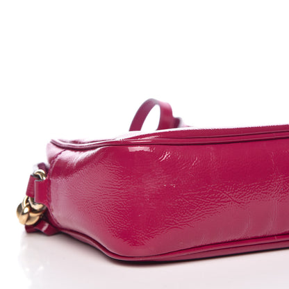 Gucci Soft Patent Small Soho Disco Bag Bright Bougainvillea 16 of 17