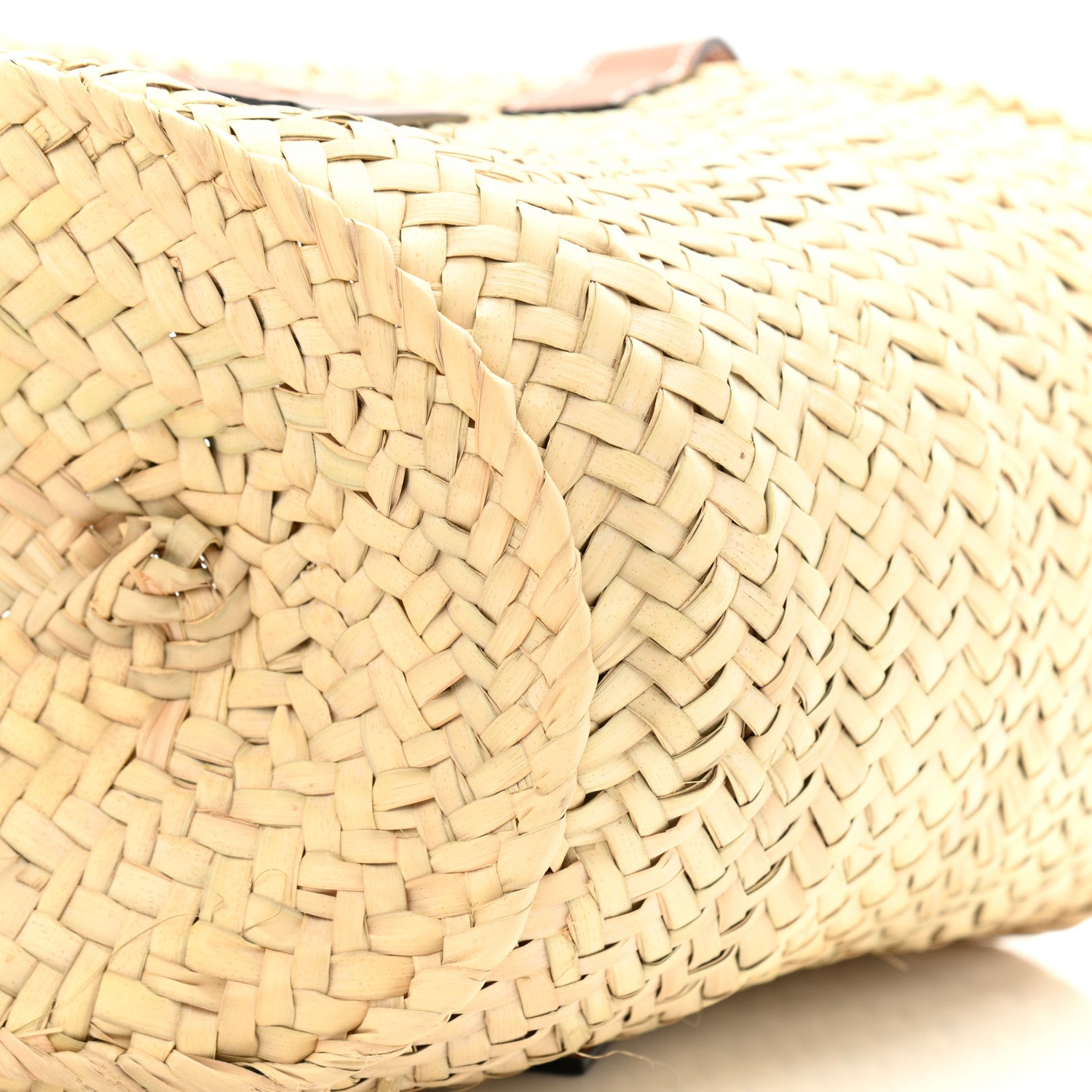 Loewe Raffia Basket Tote Bag Natural Tan 10 of 11