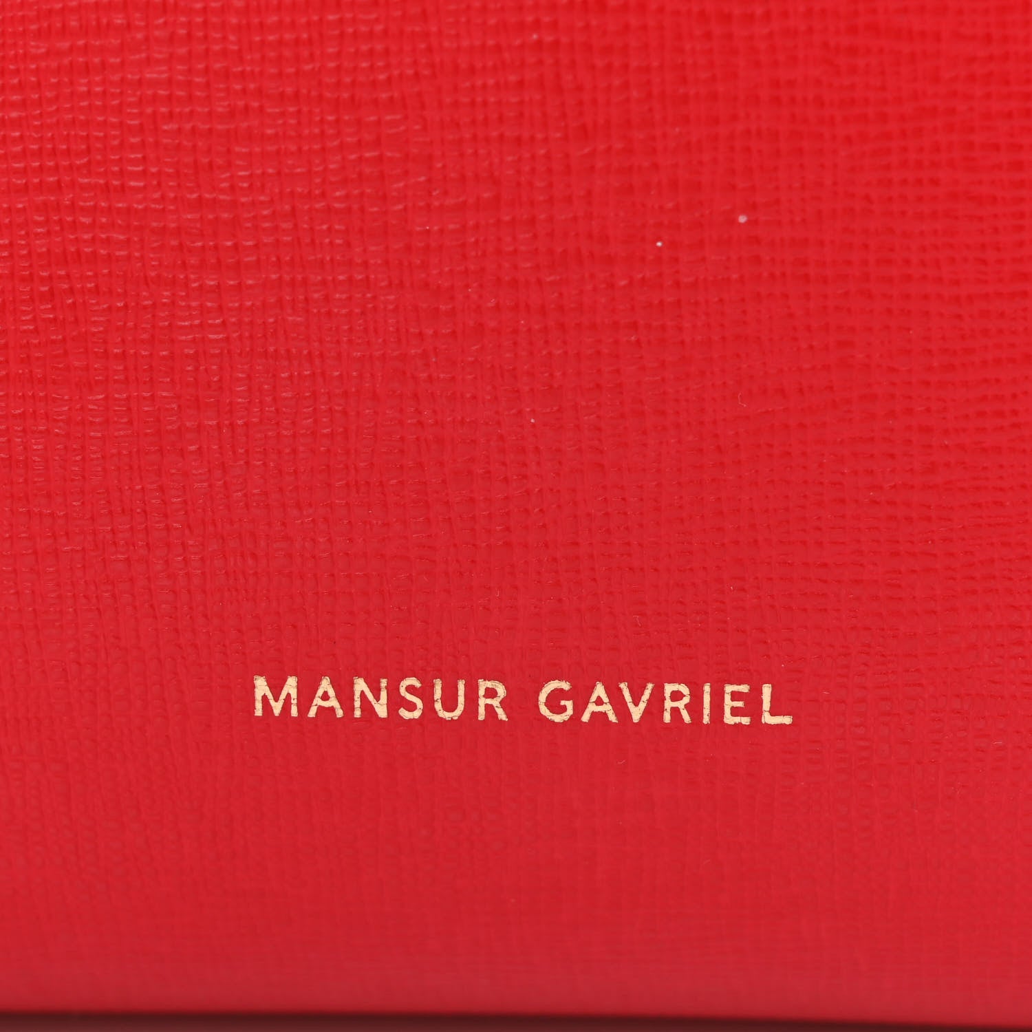 Mansur Gavriel Calfskin Mini Mini Bucket Bag Flamma 6 of 10