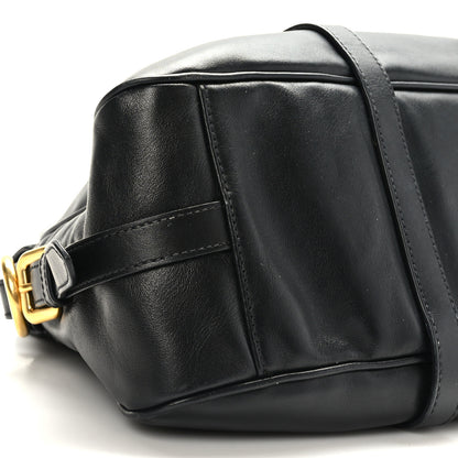 Prada Soft Calf Shopping Satchel Black 7 of 8