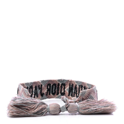 Christian Dior Woven Cotton J'Adior Friendship Bracelet 2 of 5
