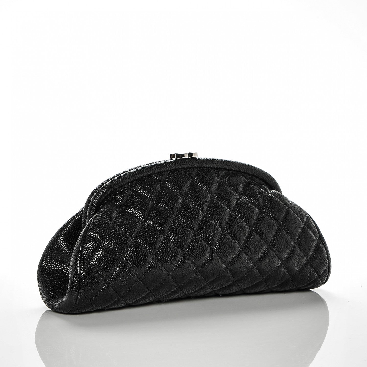 Chanel Caviar Quilted Timeless Clutch Black 3 of 7