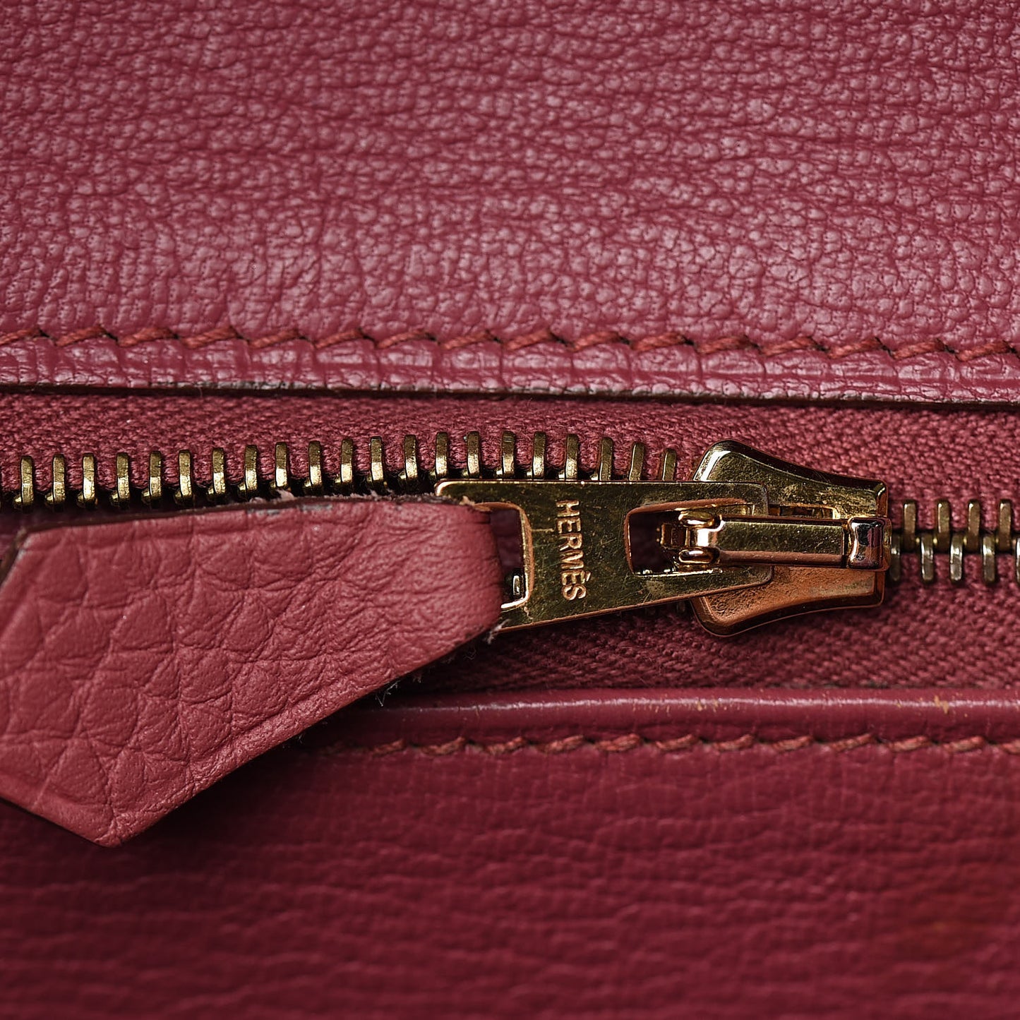 Taurillon Clemence Birkin 30 Bois de Rose