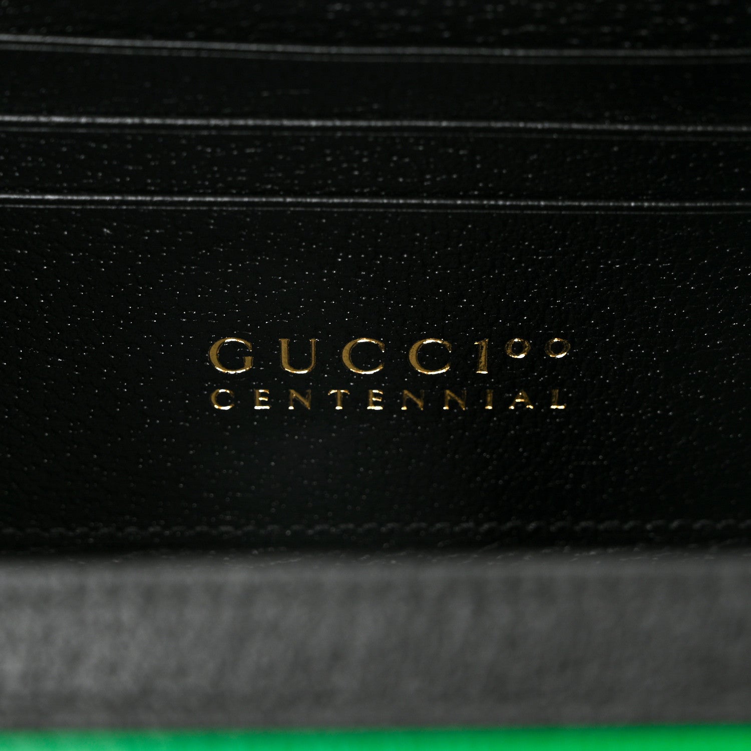 Gucci Grained Calfskin Gucci 100 Mini Bag Green 6 of 11