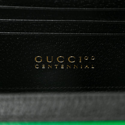 Gucci Grained Calfskin Gucci 100 Mini Bag Green 6 of 11