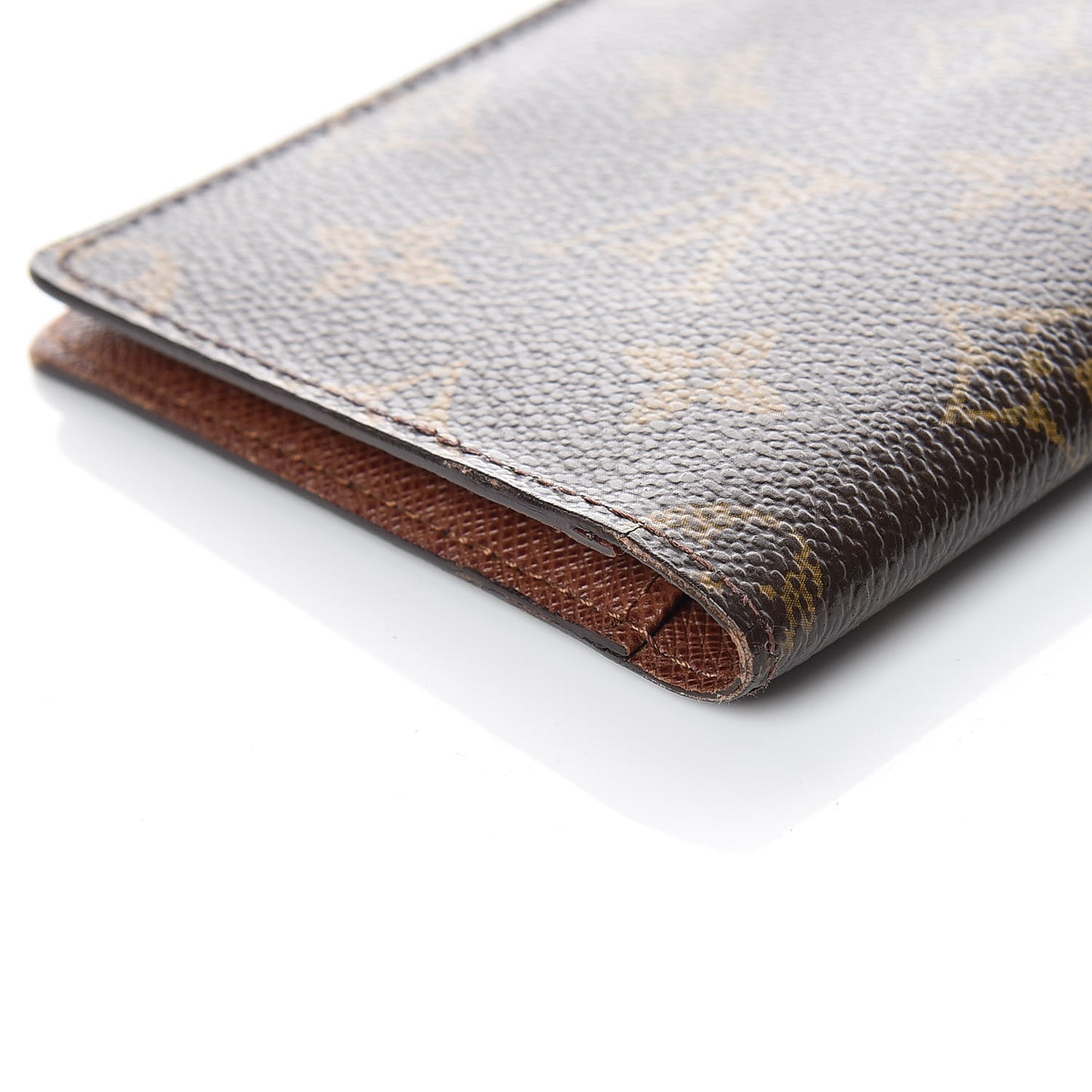 Monogram Checkbook Holder Case Wallet