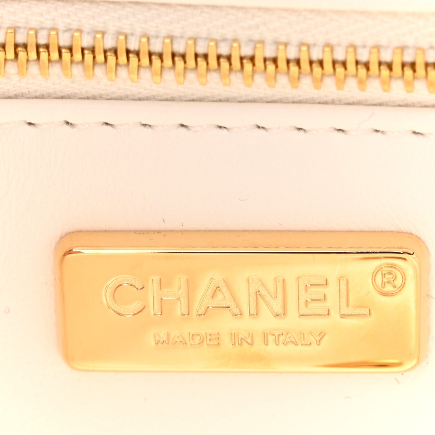 Chanel Sequin Logo CC Small Single Flap White Multicolor 6 of 11