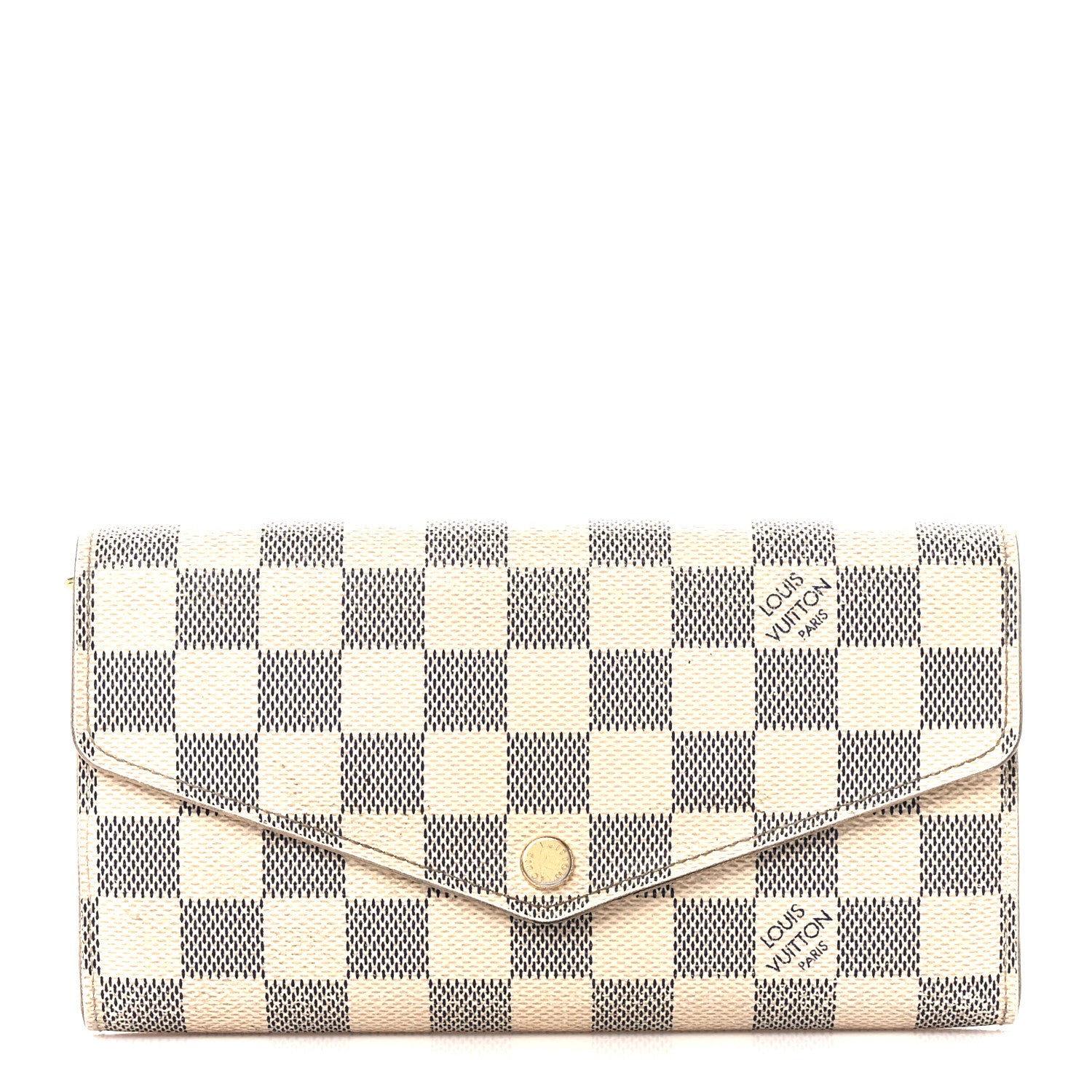 Louis Vuitton Damier Azur Sarah Wallet NM 1 of 10