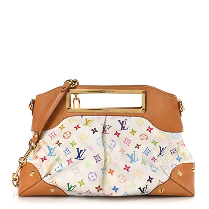 Louis Vuitton Monogram Multicolor Judy GM White 1 of 9