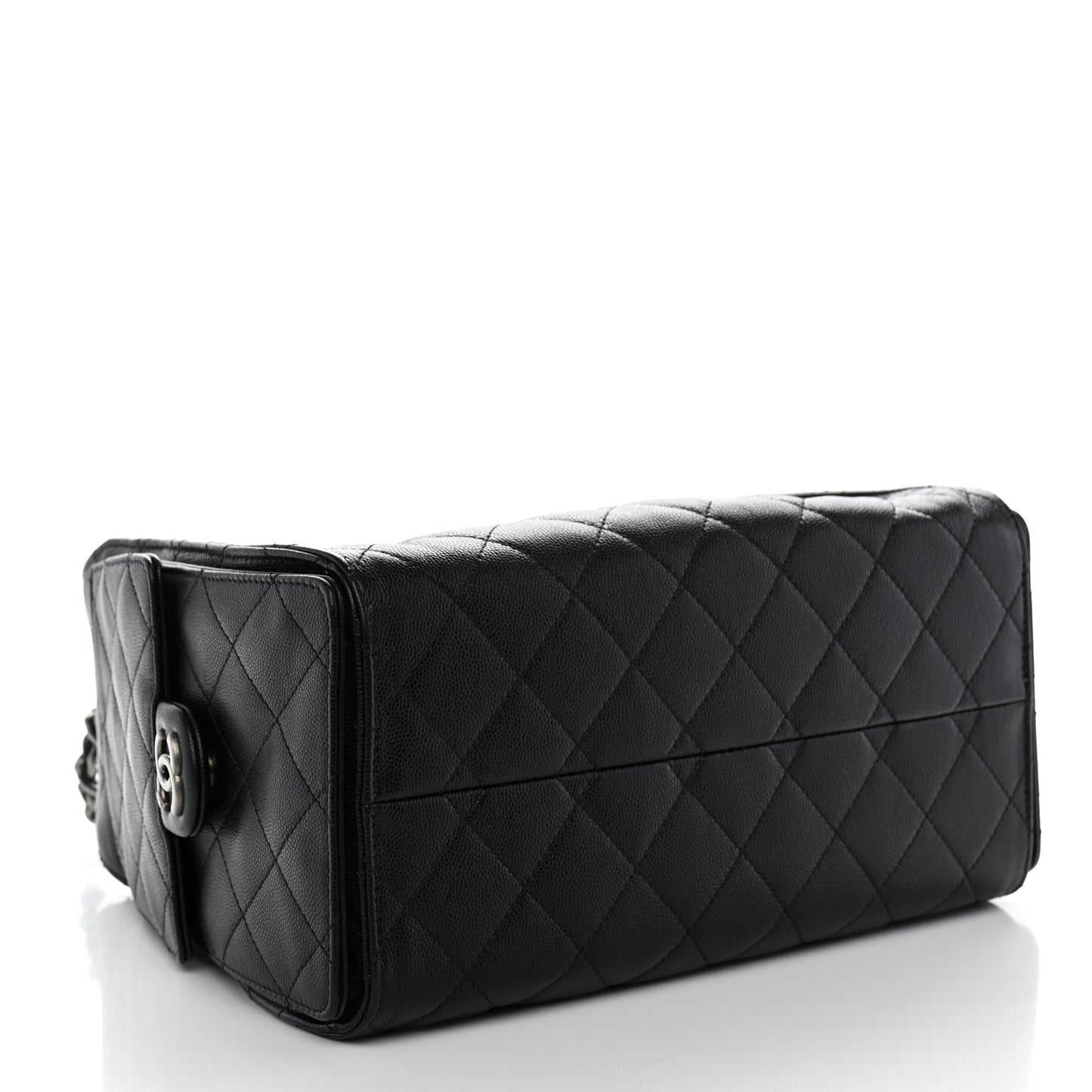 Caviar Quilted Small Chanel 25 Handbag Black