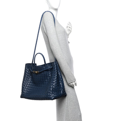 Bottega Veneta Nappa Intrecciato Large Andiamo Shoulder Bag Venezia 2 of 9