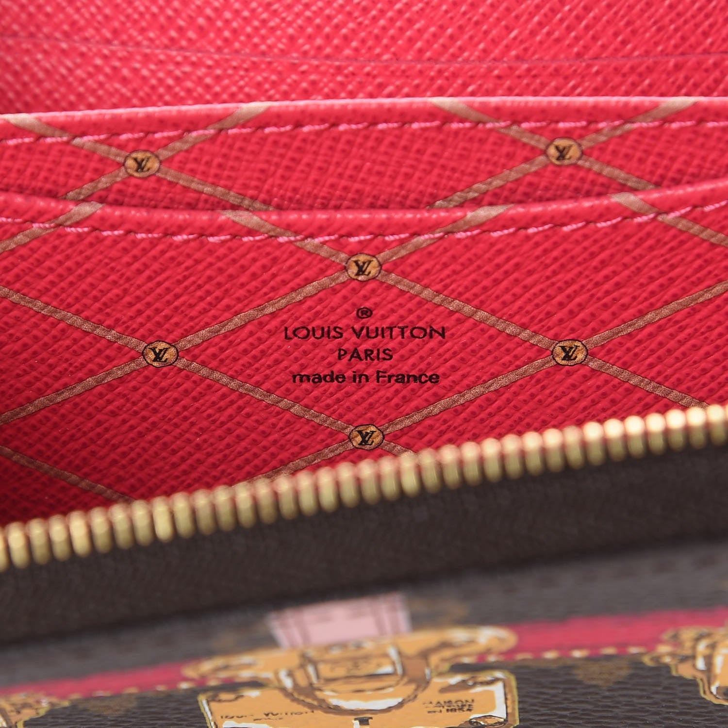 Louis Vuitton Monogram Summer Trunks Zippy Coin Purse 6 of 8