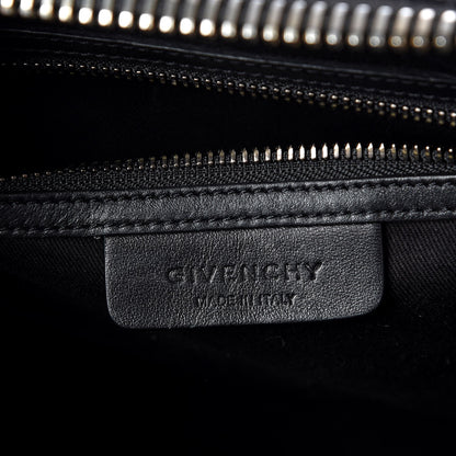 Givenchy Calfskin Crocodile Embossed Medium Antigona Black 7 of 8