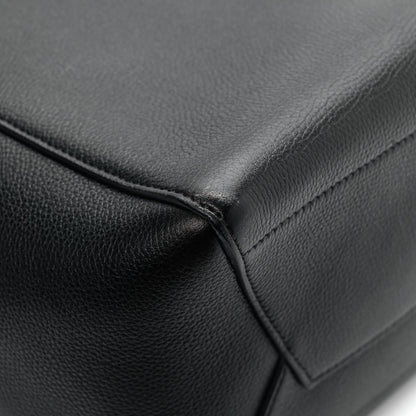 Celine Soft Grained Calfskin Sangle Bucket Bag Black 10 of 11