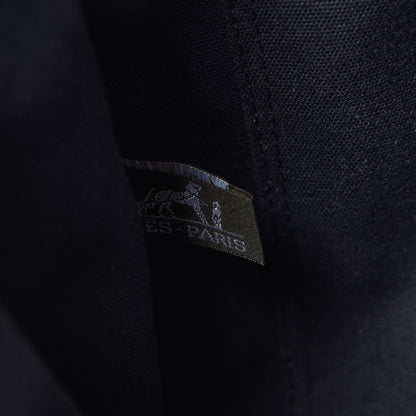 Hermes Canvas Fourre Tout MM Navy 6 of 17