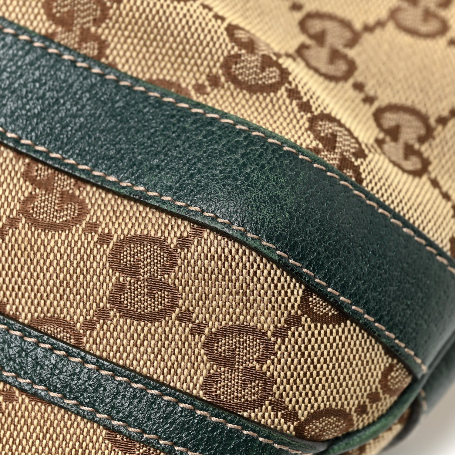 Gucci Monogram Medium Abbey Convertible Tote Green 13 of 13