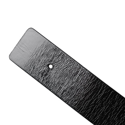 Chanel Patent Calfskin CC Reversible Belt 90 Black White 7 of 8
