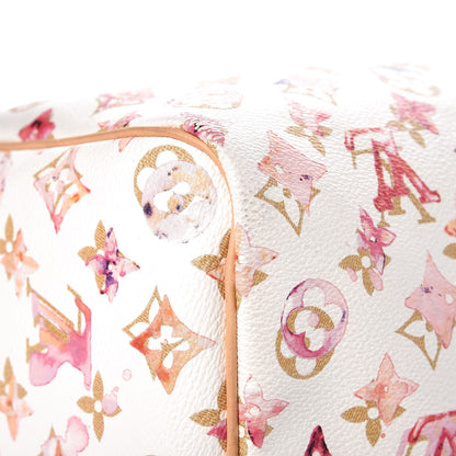 Louis Vuitton Watercolor Aquarelle Speedy 35 White 14 of 17