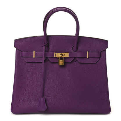 Hermes Togo Birkin 35 Anemone 1 of 11