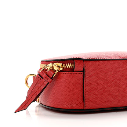 Prada Saffiano Lux Odette Crossbody Fuoco 7 of 8