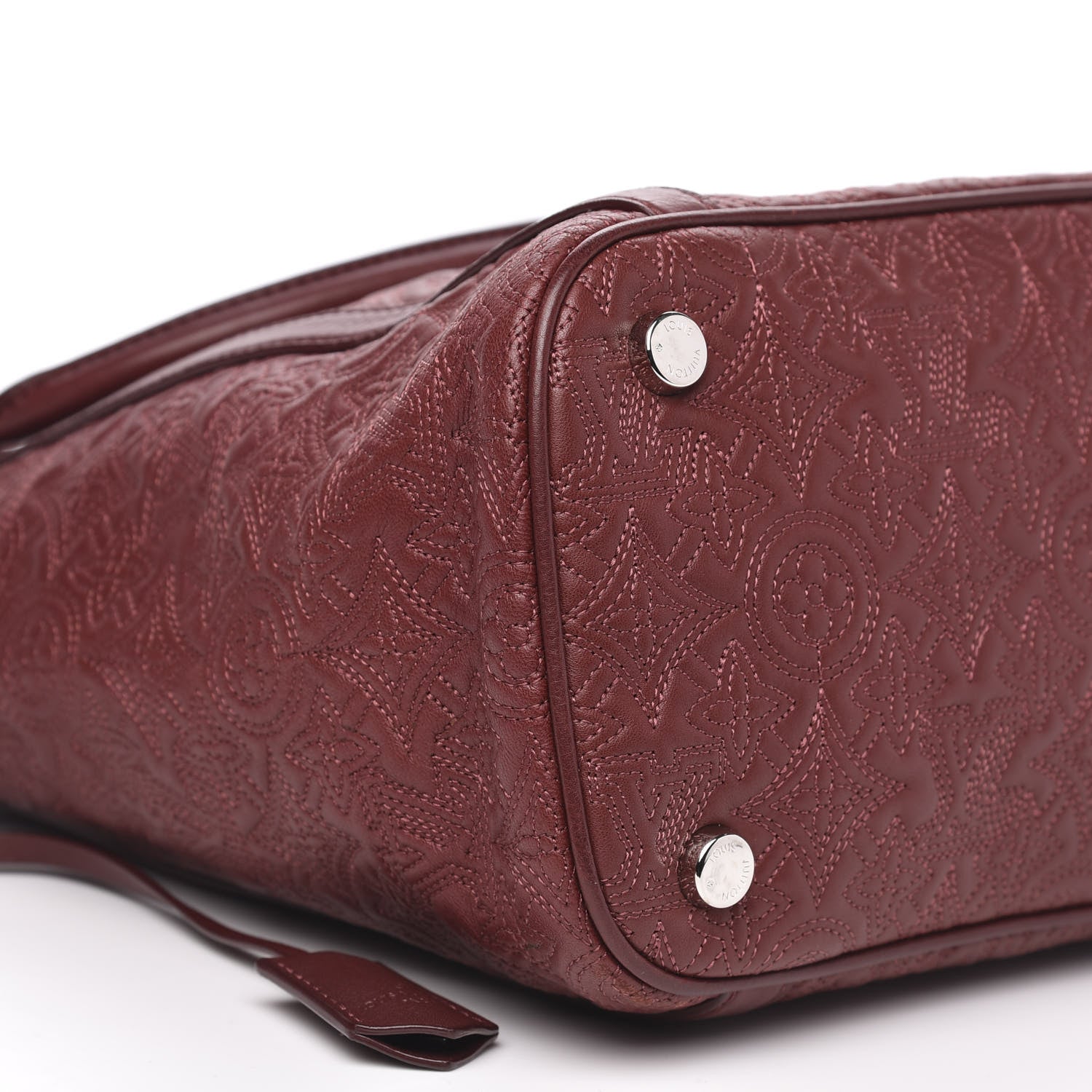 Louis Vuitton Monogram Lambskin Antheia IXIA PM Fuchsia 8 of 10