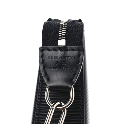 Louis Vuitton Epi Pochette Accessories NM Black 6 of 8