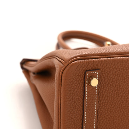 Hermes Togo Birkin 30 Gold 9 of 13