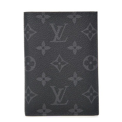 Louis Vuitton Monogram Eclipse Passport Cover 1 of 7