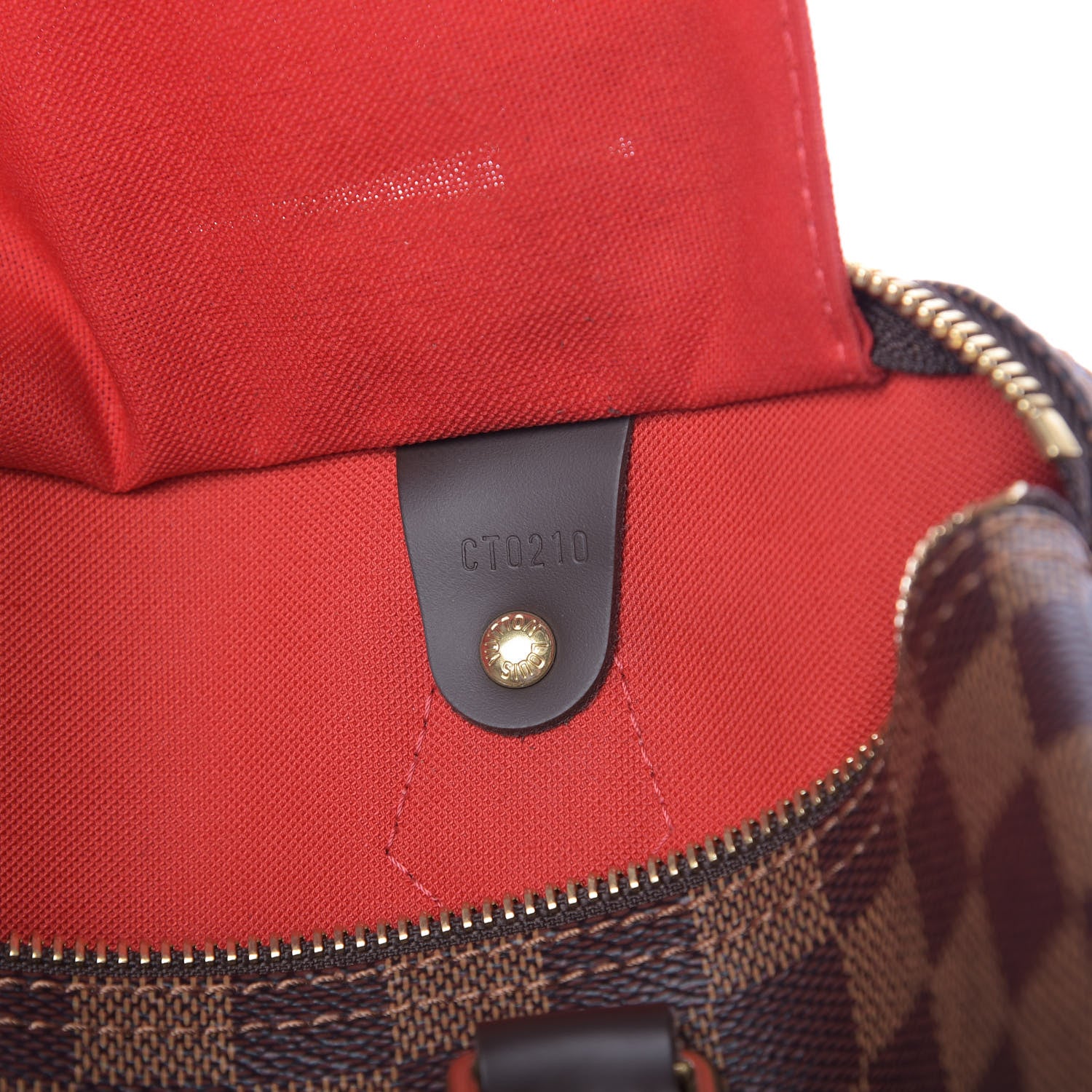 Louis Vuitton Damier Ebene Speedy 30 7 of 10