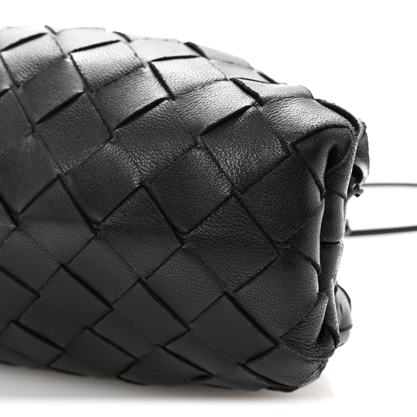 Nappa Intrecciato The Mini Pouch Black