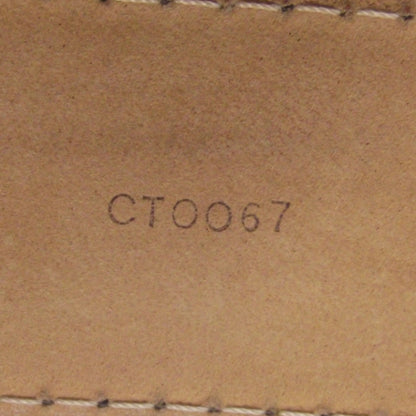 Louis Vuitton Monogram Belt w Silver Buckle 85/34 5 of 5