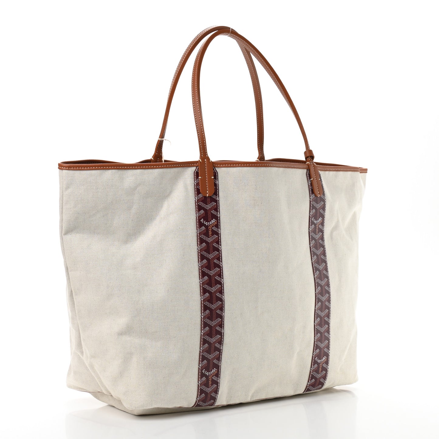 Goyardine Reversible Pertuis GM Burgundy