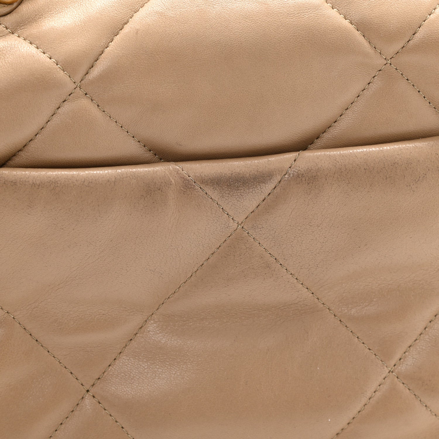 Chanel Lambskin Quilted Medium Chanel 19 Flap Dark Beige 11 of 14