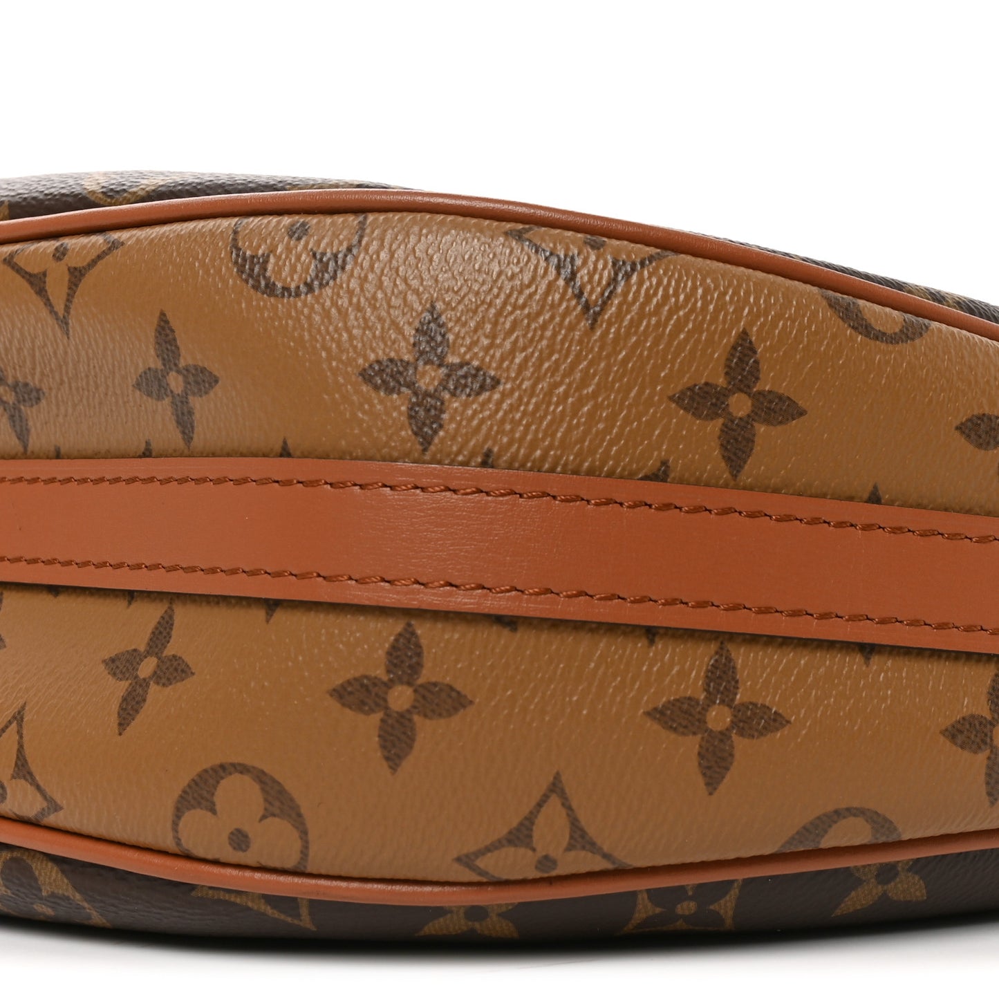 Reverse Monogram Loop Hobo