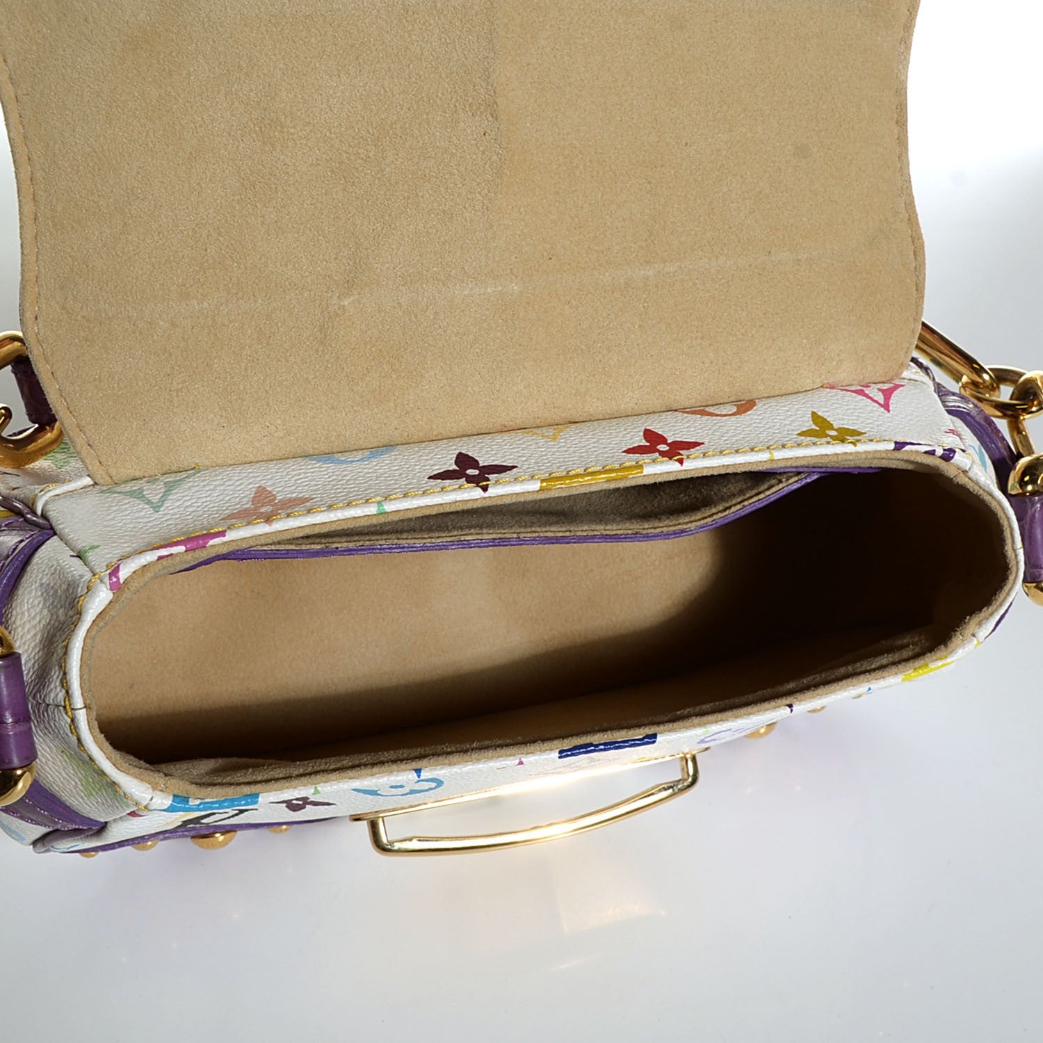 Louis Vuitton Alligator Monogram Multicolor Marilyn White 10 of 14
