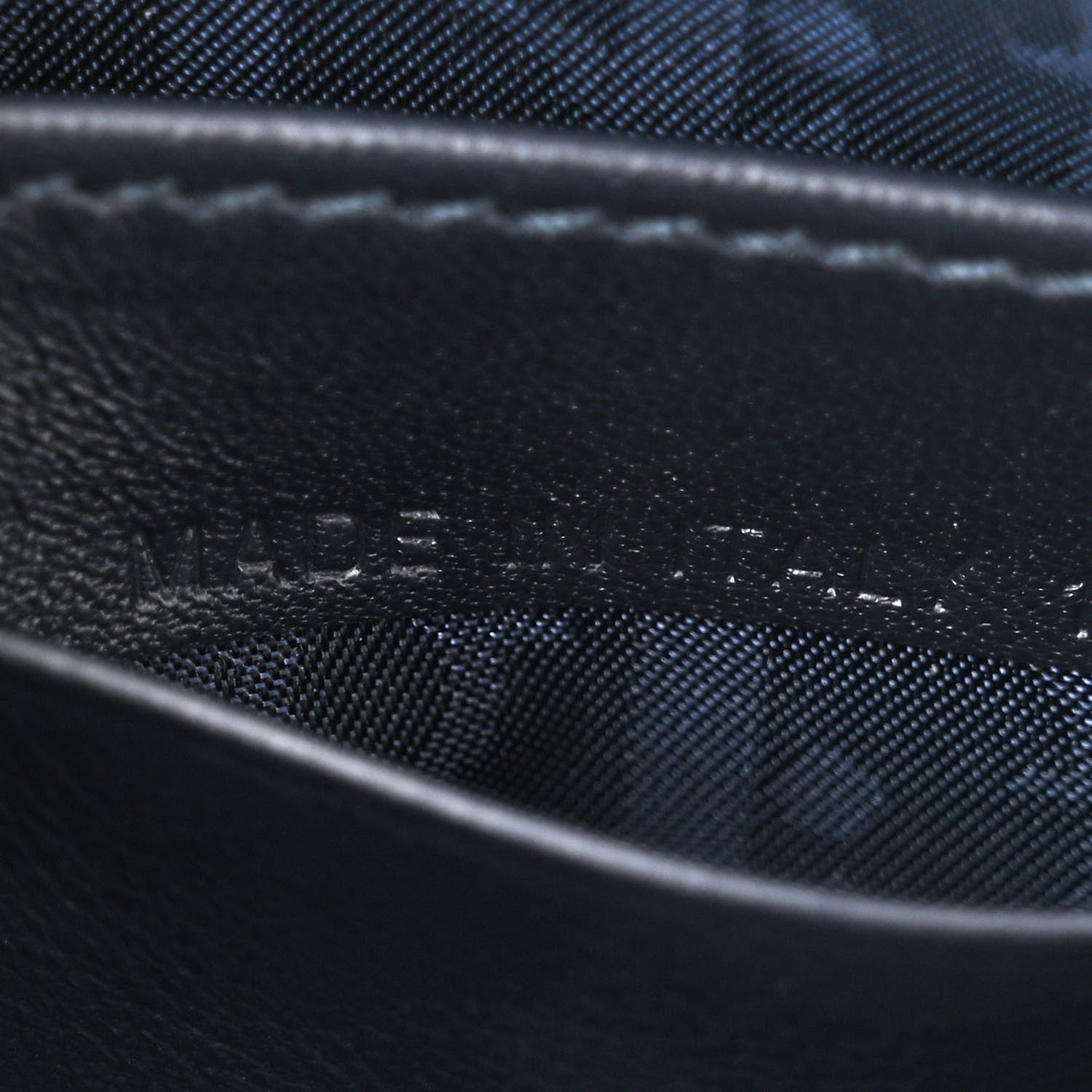 Christian Dior x AIR JORDAN Grained Calfskin Crossbody Blue 8 of 14