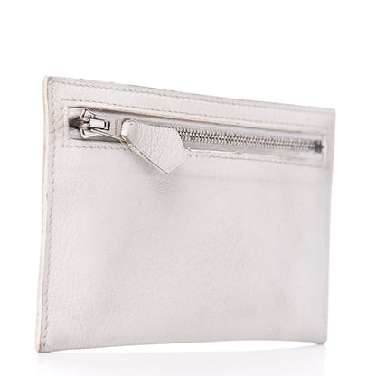 Hermes Evergrain Zip Zap White 3 of 20