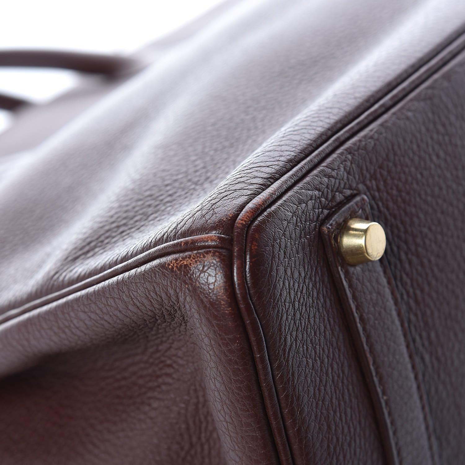 Hermes Togo Birkin 35 Chocolate 44 of 53