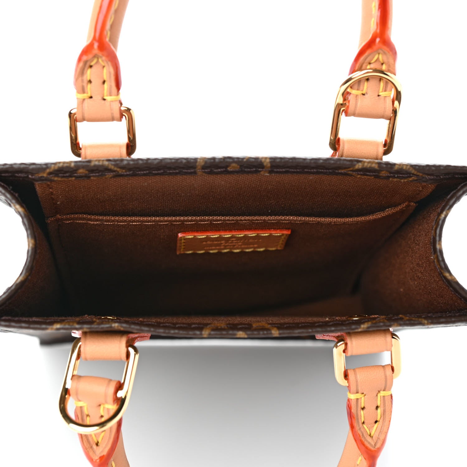 Louis Vuitton Monogram Petit Sac Plat 4 of 4