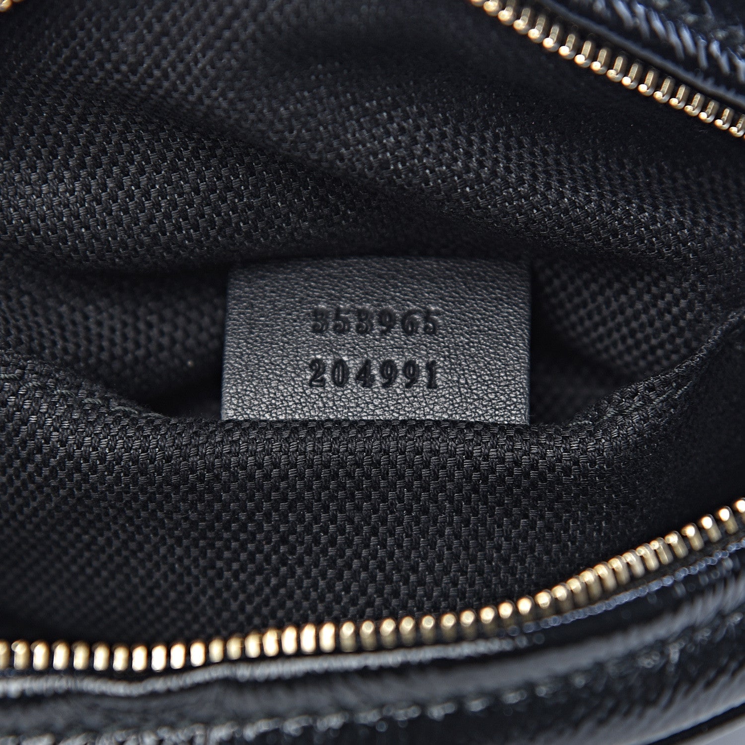 Gucci Patent Mini Soho Chain Bag Black 6 of 8
