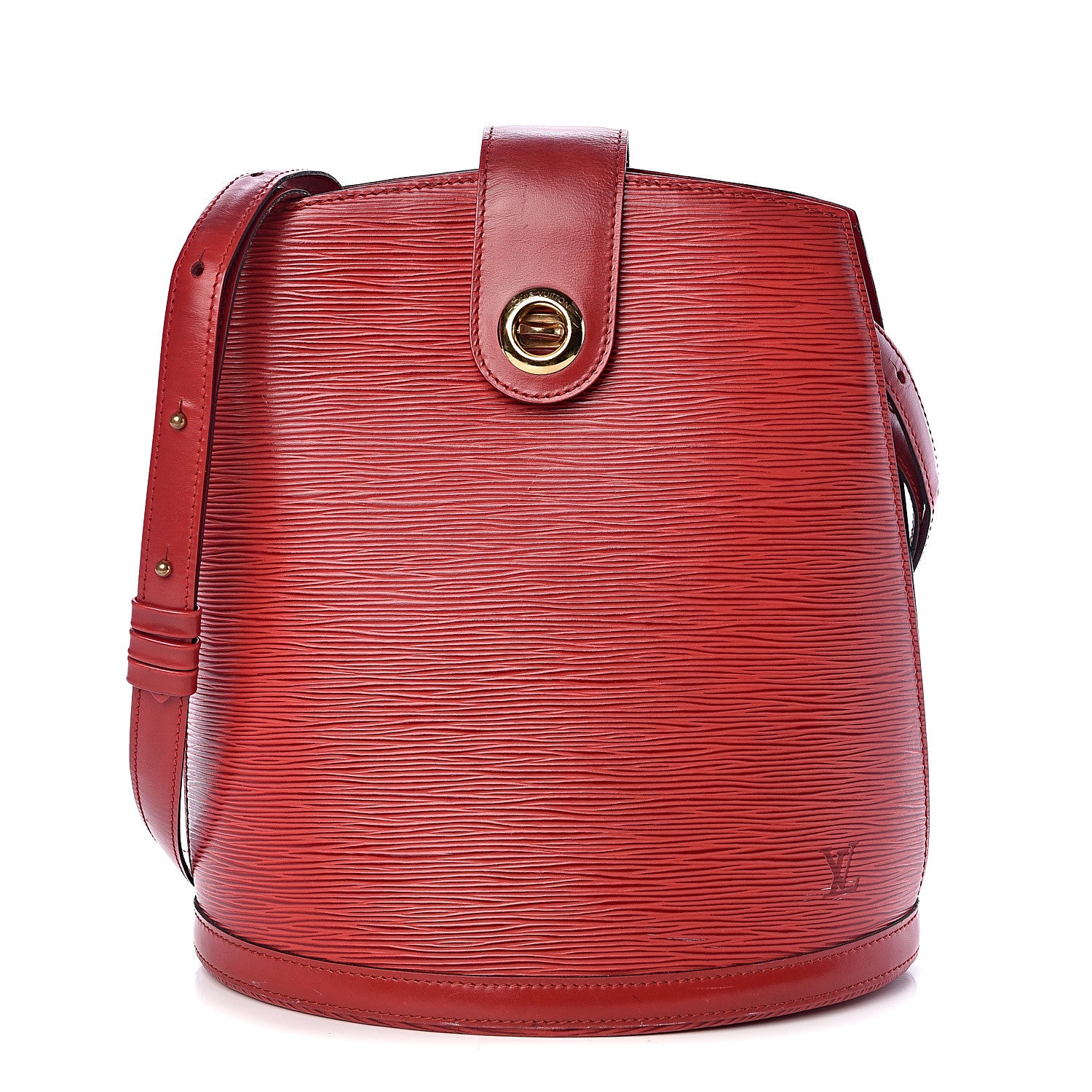 Louis Vuitton Epi Cluny Castillan Red 1 of 9