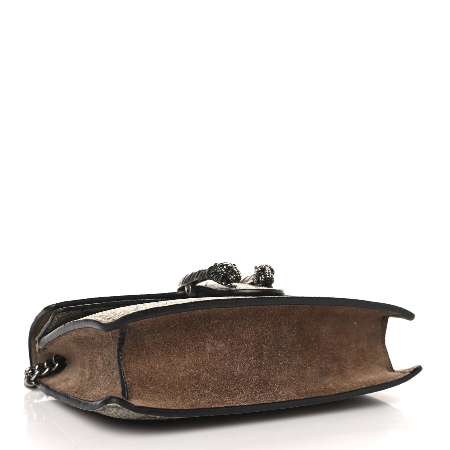 GG Supreme Monogram Super Mini Dionysus Shoulder Bag Taupe