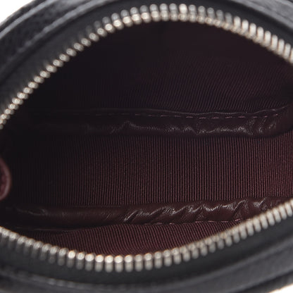 Chanel Caviar Quilted Zip Around Classic Coin Purse Black 5 of 8