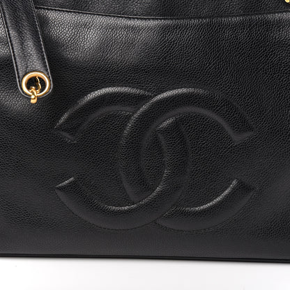 Chanel Caviar CC Shoulder Bag Black 11 of 11