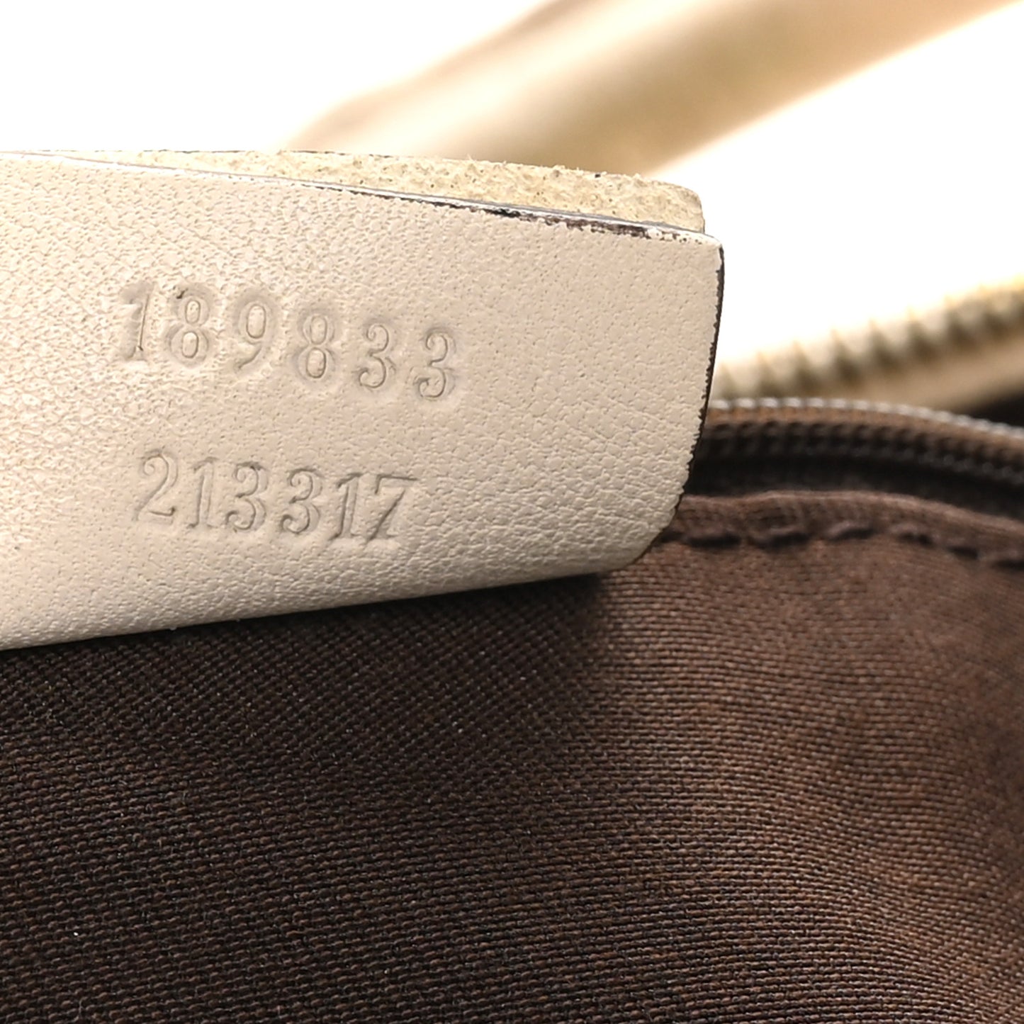 Monogram Large D Gold Hobo Off White