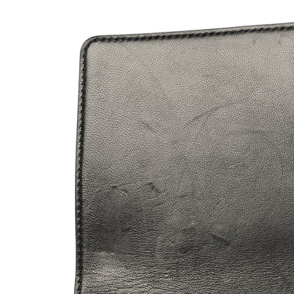 Saint Laurent Lambskin Diamond Quilted Monogram Angie Chain Bag Black 18 of 31