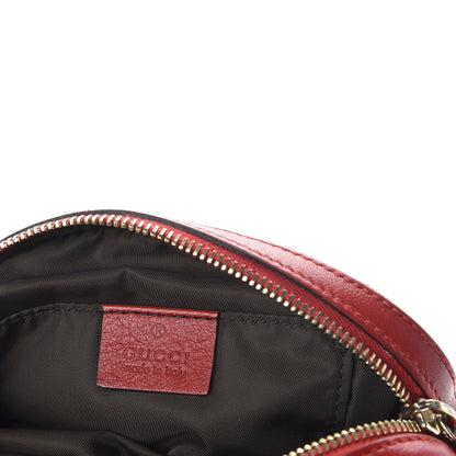 Gucci Monogram Cosmetic Case Brown Red 6 of 8