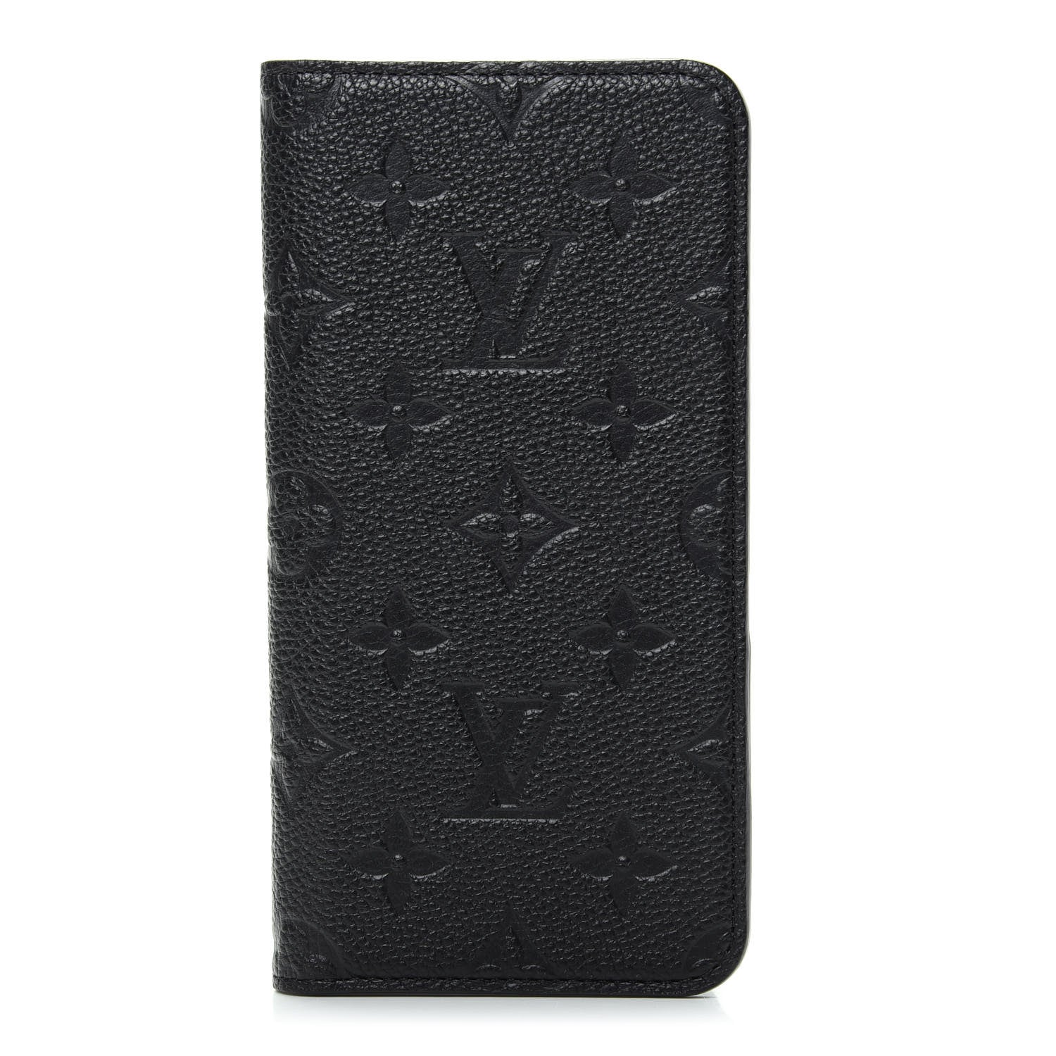 Louis Vuitton Empreinte iPhone XS Max Folio Case Black 1 of 8