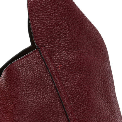 Gucci Grained Calfskin Softbit Maxi Shoulder Bag Rosso Ancora Red 11 of 11